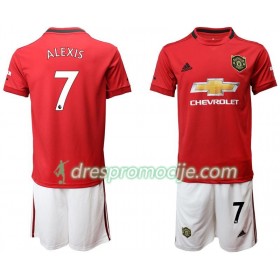 Manchester United Dres Alexis 7 Dječji Domaći 2019/20 Kratkih Rukava
